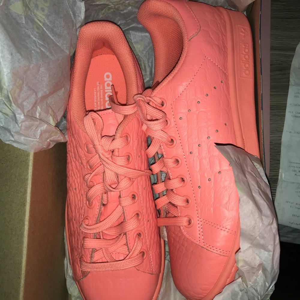 Adidas Women's Bright Coral Sneakers
